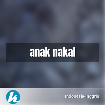 Detail Nakal Bahasa Inggris Nomer 4