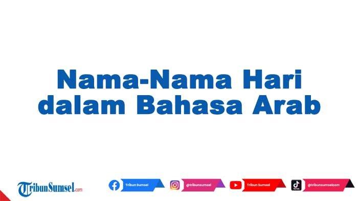 Detail Nama Hari Bahasa Arab Nomer 12