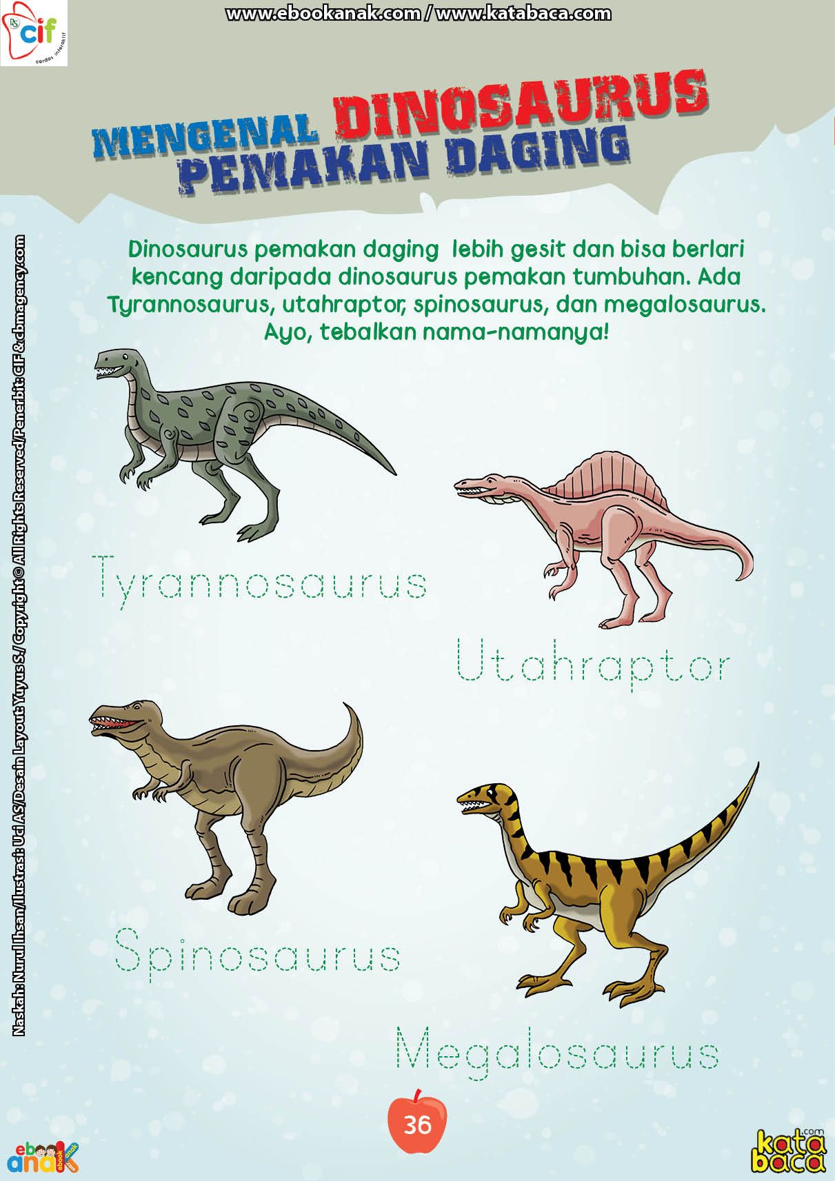 Detail Nama Nama Dinosaurus Beserta Gambarnya Nomer 4