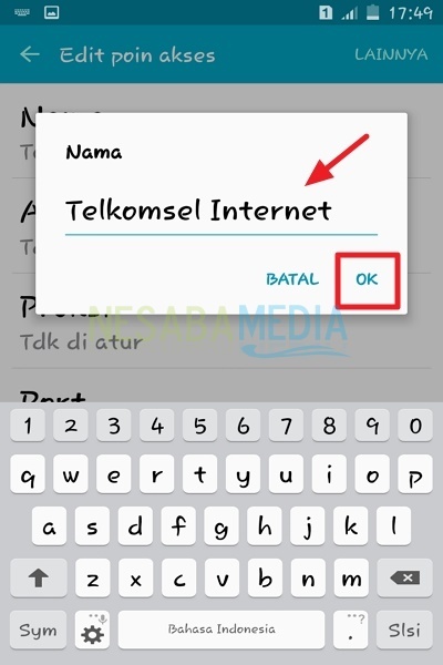 Detail Nama Titik Akses Telkomsel Nomer 36