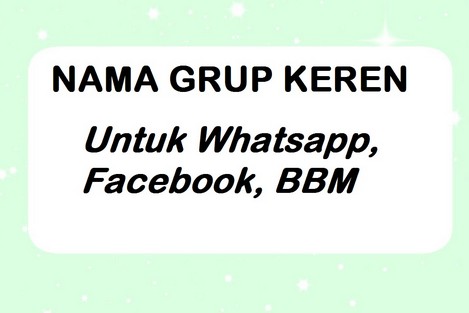 Detail Nama Untuk Fb Yang Bagus Nomer 39