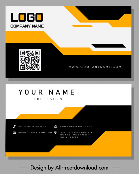 Detail Name Card Template Download Nomer 11