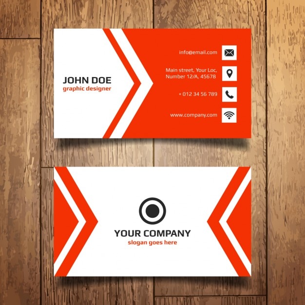 Detail Name Card Template Download Nomer 15