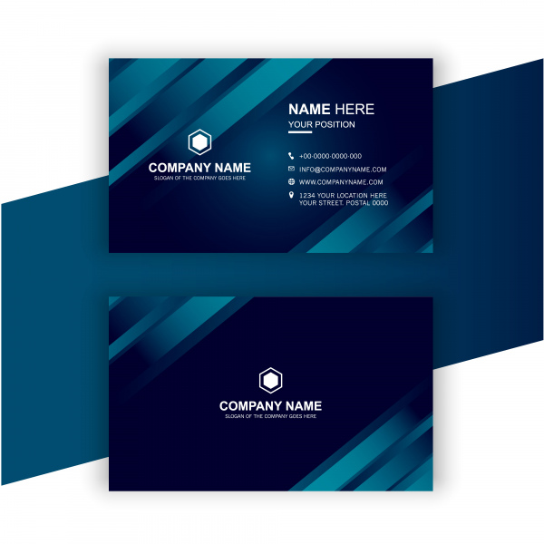 Detail Name Card Template Download Nomer 27