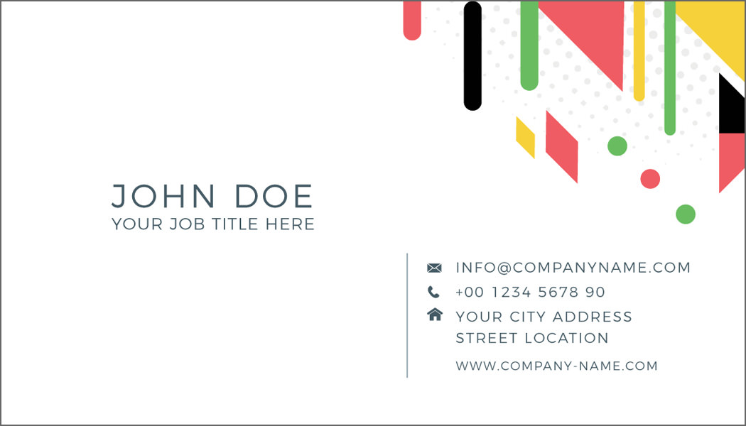 Detail Name Card Template Download Nomer 32