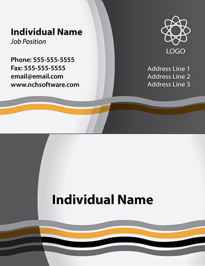 Detail Name Card Template Download Nomer 37