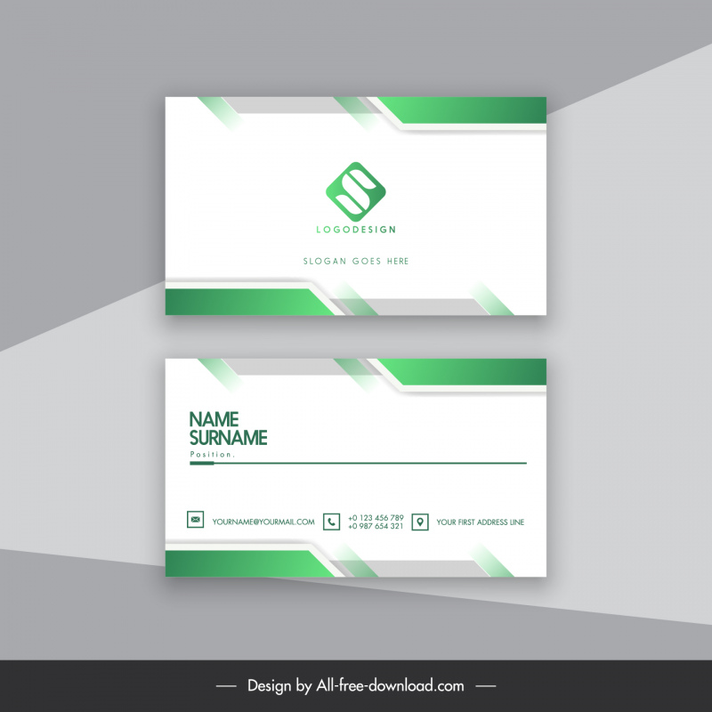 Detail Name Card Template Download Nomer 5