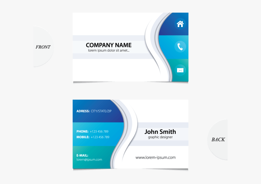 Detail Name Card Template Download Nomer 45