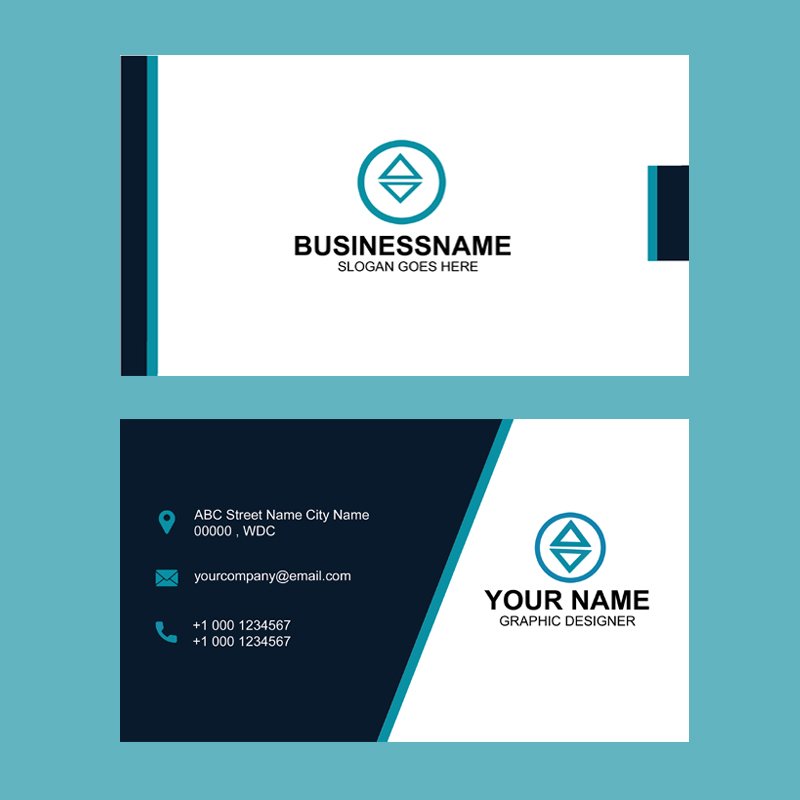 Detail Name Card Template Download Nomer 6