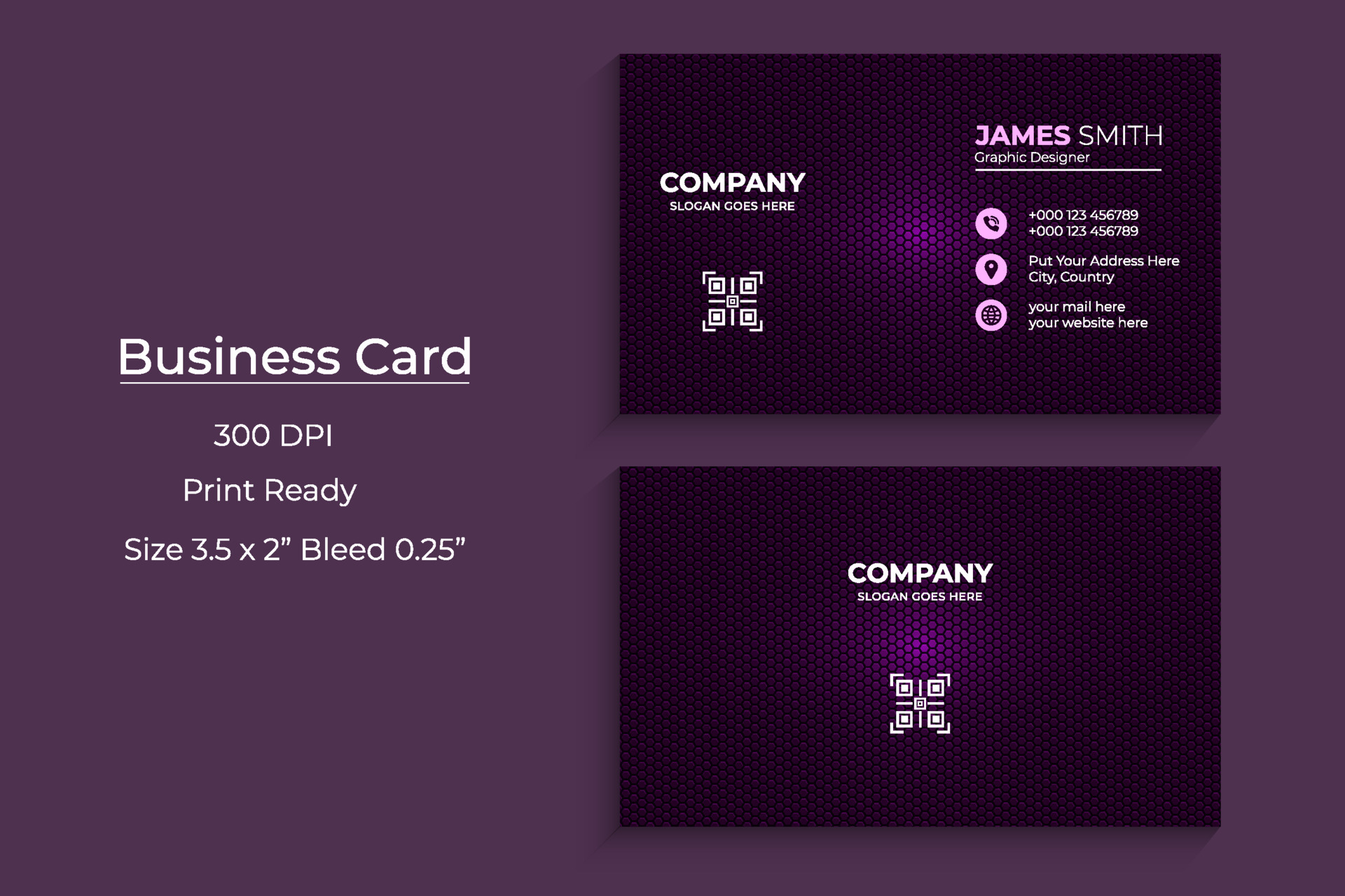 Detail Name Card Template Download Nomer 50