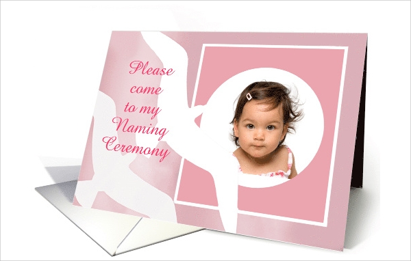 Detail Naming Ceremony Invitation Card Template Free Download Nomer 26