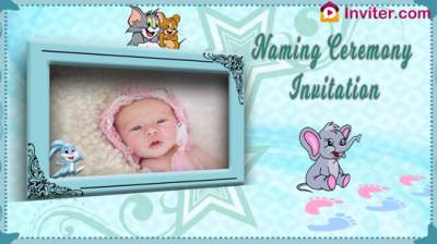 Detail Naming Ceremony Invitation Card Template Free Download Nomer 37