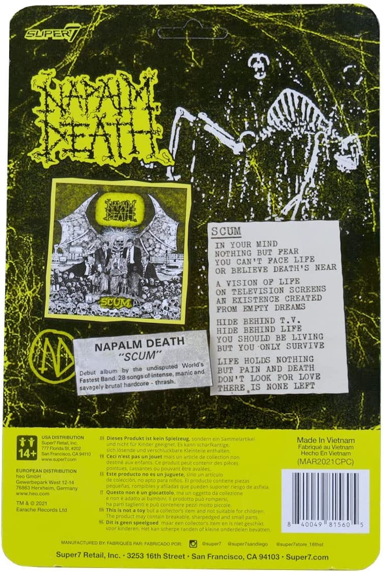 Detail Napalm Death Vietnam Nomer 34