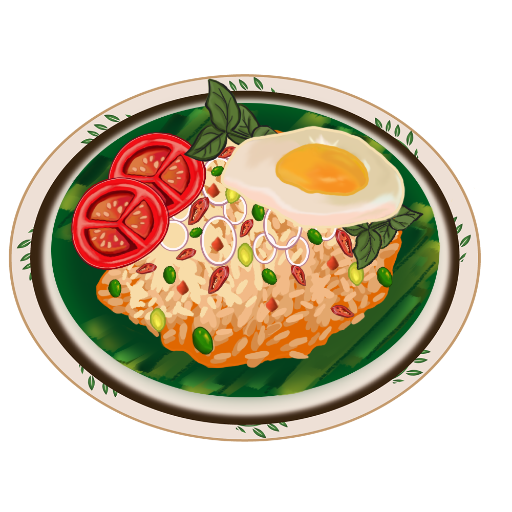 Detail Nasi Goreng Vektor Nomer 7