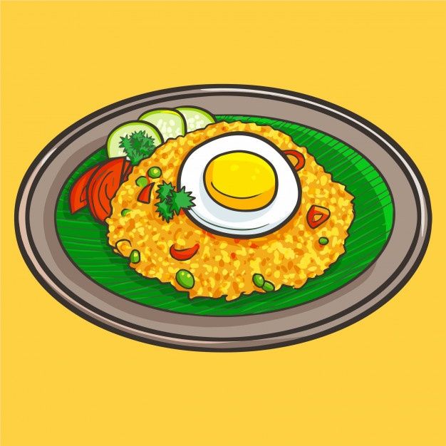 Detail Nasi Goreng Vektor Nomer 8