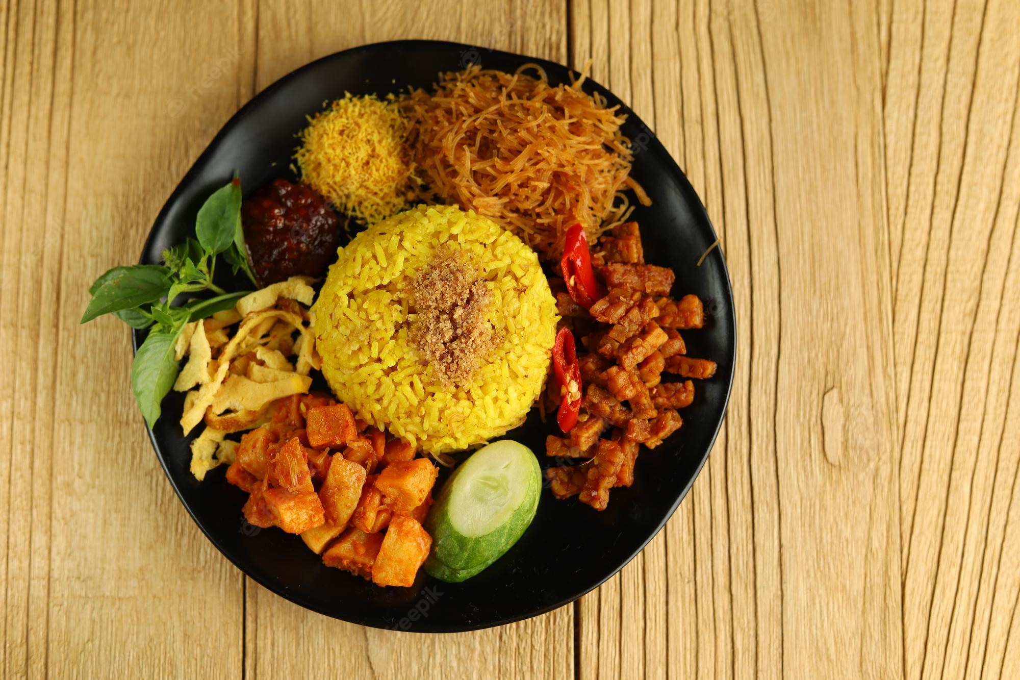 Detail Nasi Kuning Vektor Nomer 38