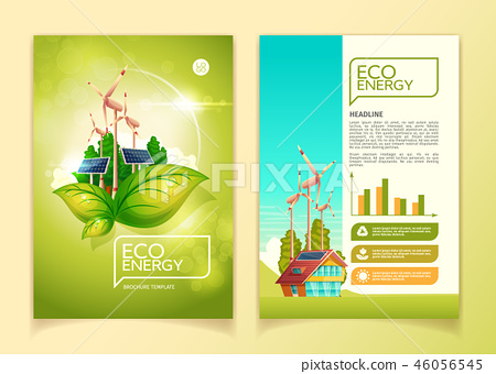 Detail Nature Brochure Template Nomer 43