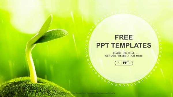 Detail Nature Ppt Template Nomer 29