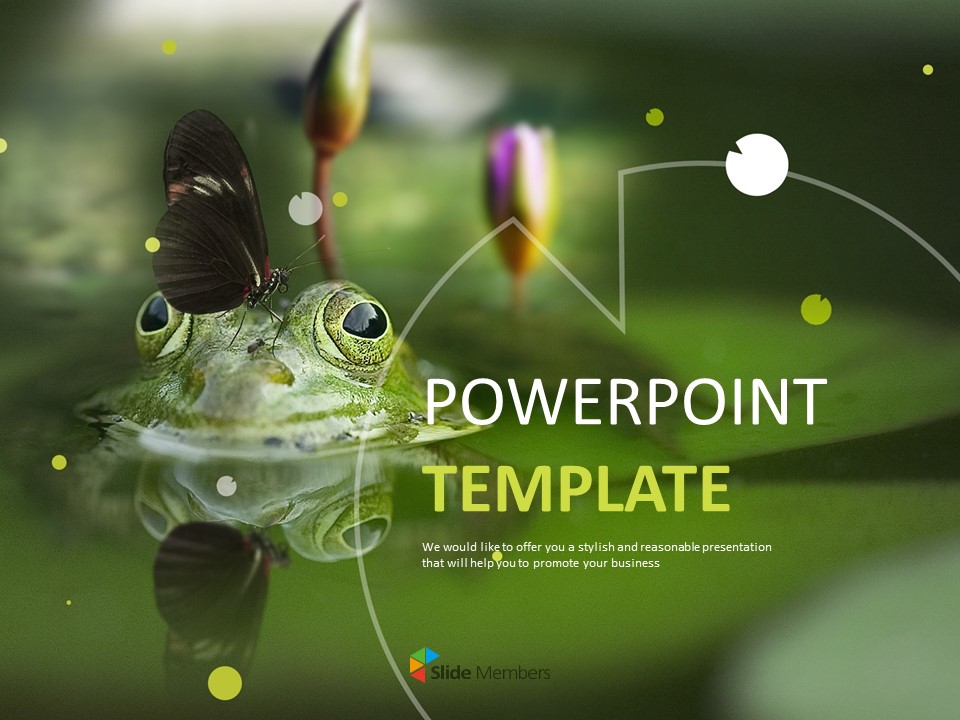 Detail Nature Ppt Template Nomer 38