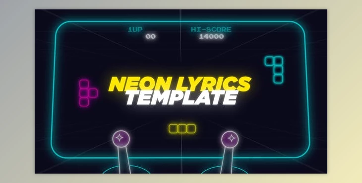 Detail Neon Lyrics Template Nomer 4