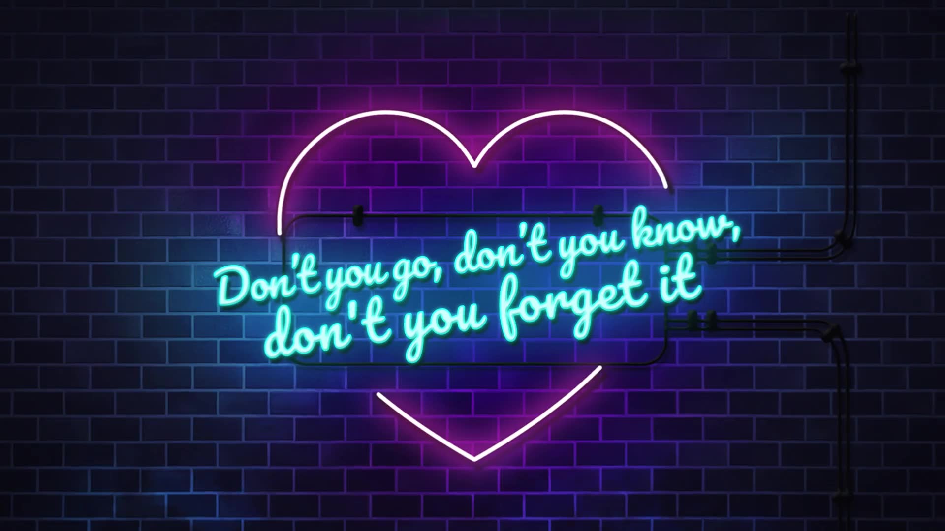 Detail Neon Lyrics Template Nomer 5