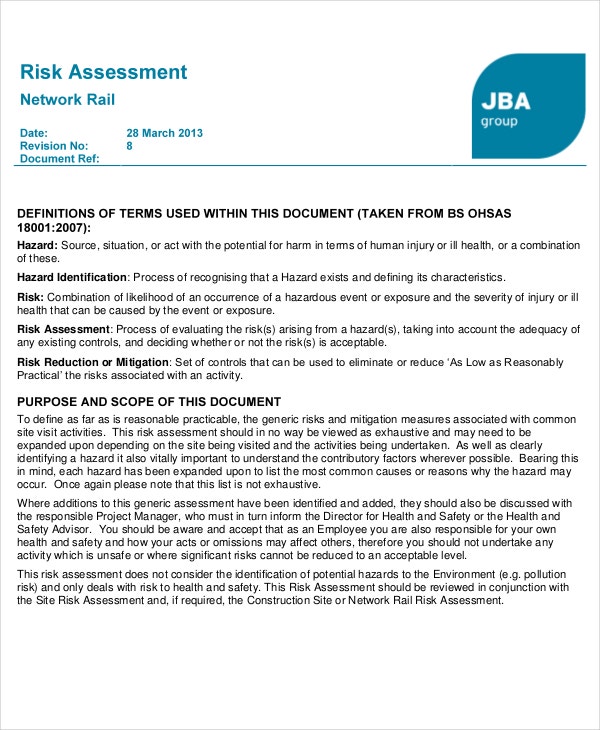 Download Network Assessment Document Template Nomer 4