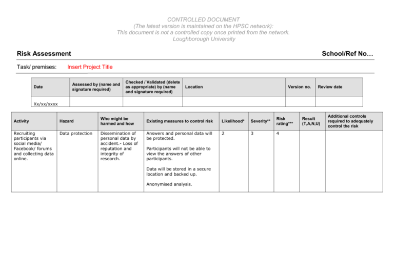 Detail Network Assessment Document Template Nomer 31