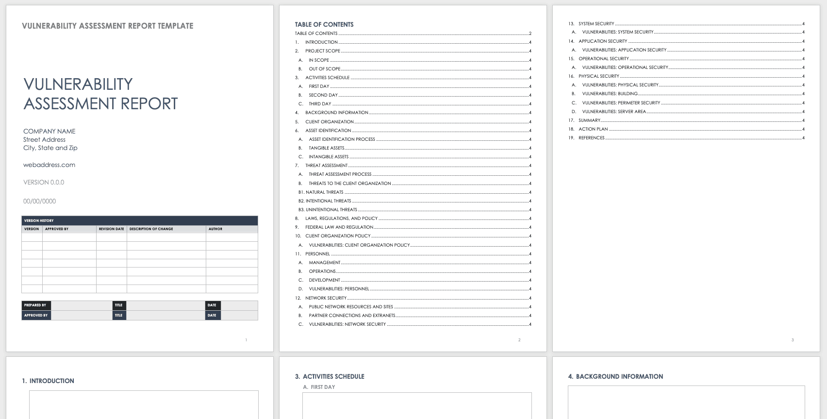 Detail Network Assessment Document Template Nomer 32