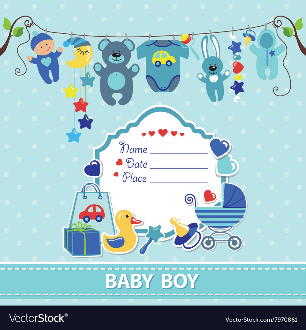 New Baby Card Template - KibrisPDR