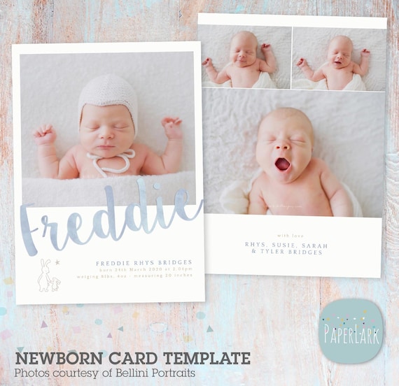 Detail New Baby Card Template Nomer 21