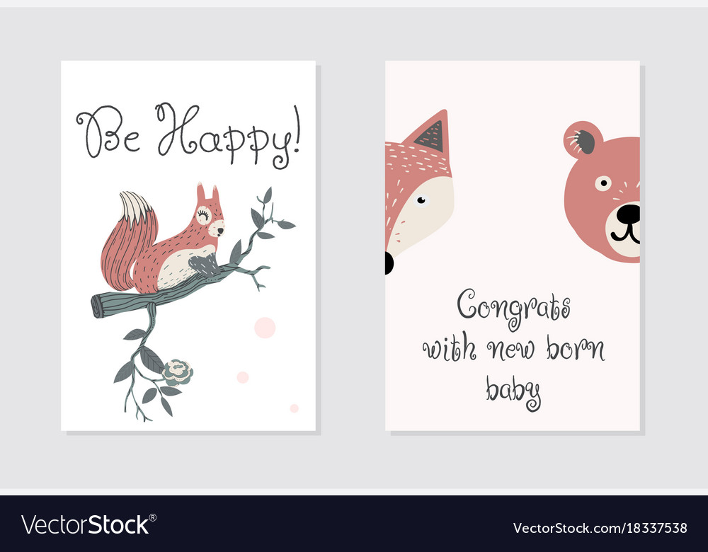 Detail New Baby Card Template Nomer 27