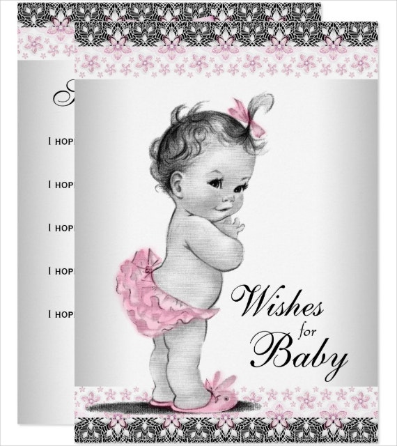 Detail New Baby Card Template Nomer 36