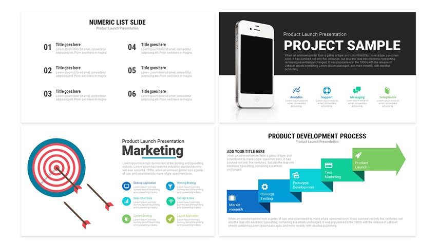 Detail New Product Launch Presentation Template Free Nomer 9