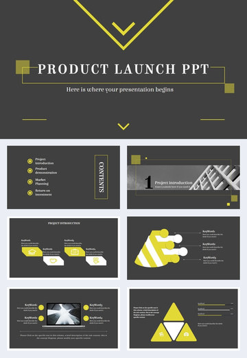 Detail New Product Launch Presentation Template Free Nomer 20