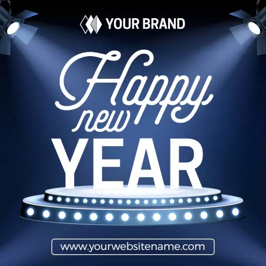 Detail New Year Template Nomer 41