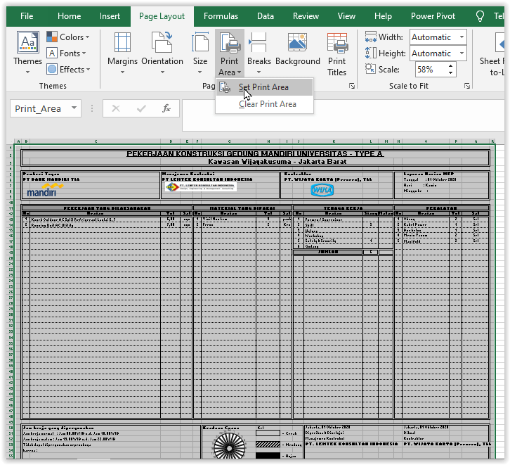 Detail Ngeprint Excel Tanpa Gambar Nomer 28