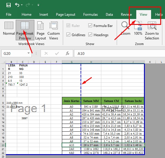 Detail Ngeprint Excel Tanpa Gambar Nomer 6