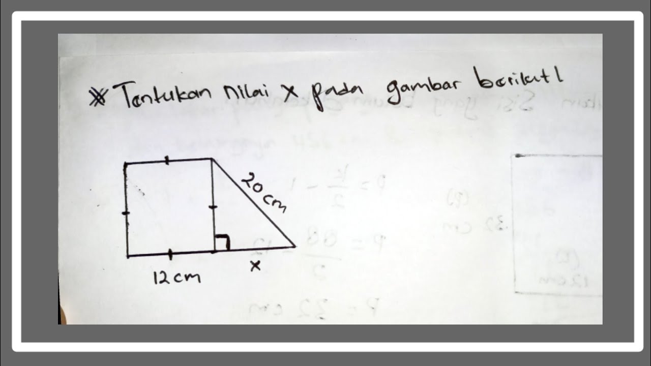 Detail Nilai X Pada Gambar Berikut Adalah Nomer 13