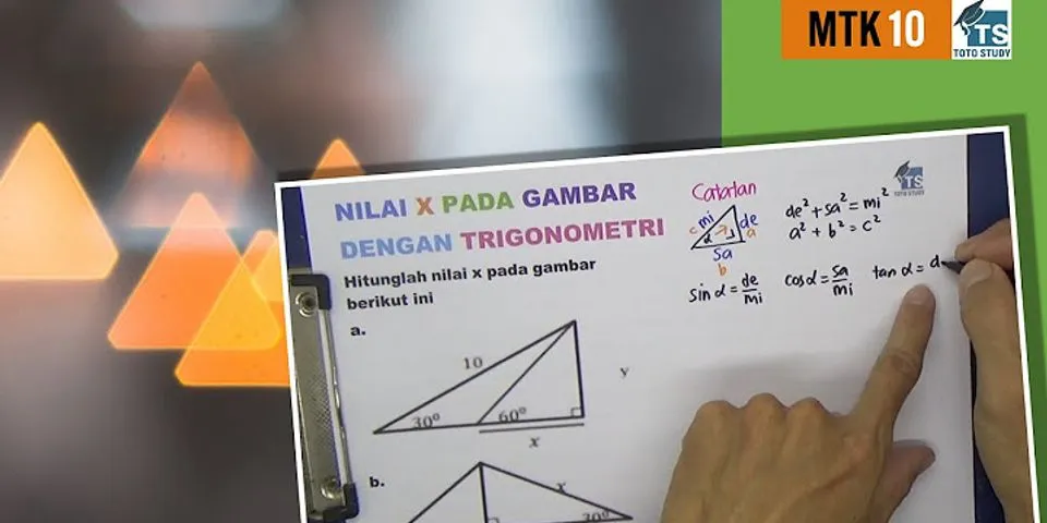 Detail Nilai X Pada Gambar Berikut Adalah Nomer 45