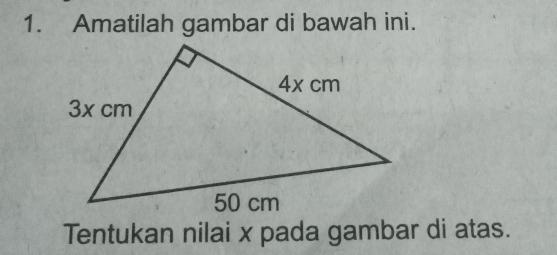 Detail Nilai X Pada Gambar Di Bawah Adalah Nomer 32