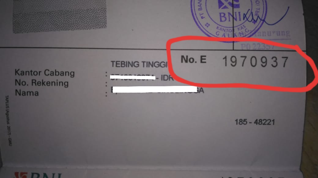 Detail No Rekening Bjb Di Buku Tabungan Nomer 20