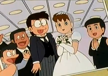 Detail Nobita And Shizuka Wedding Nomer 11