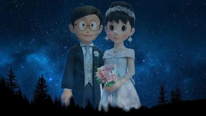 Detail Nobita And Shizuka Wedding Nomer 34