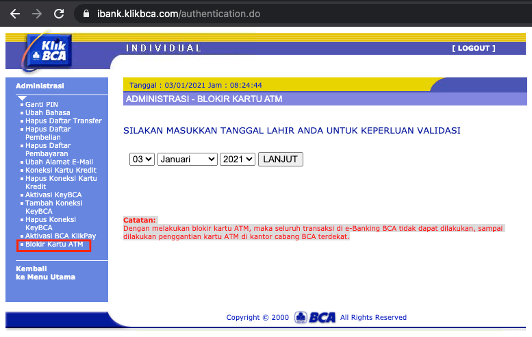 Detail Nomor Rekening Bca Di Buku Tabungan Nomer 48