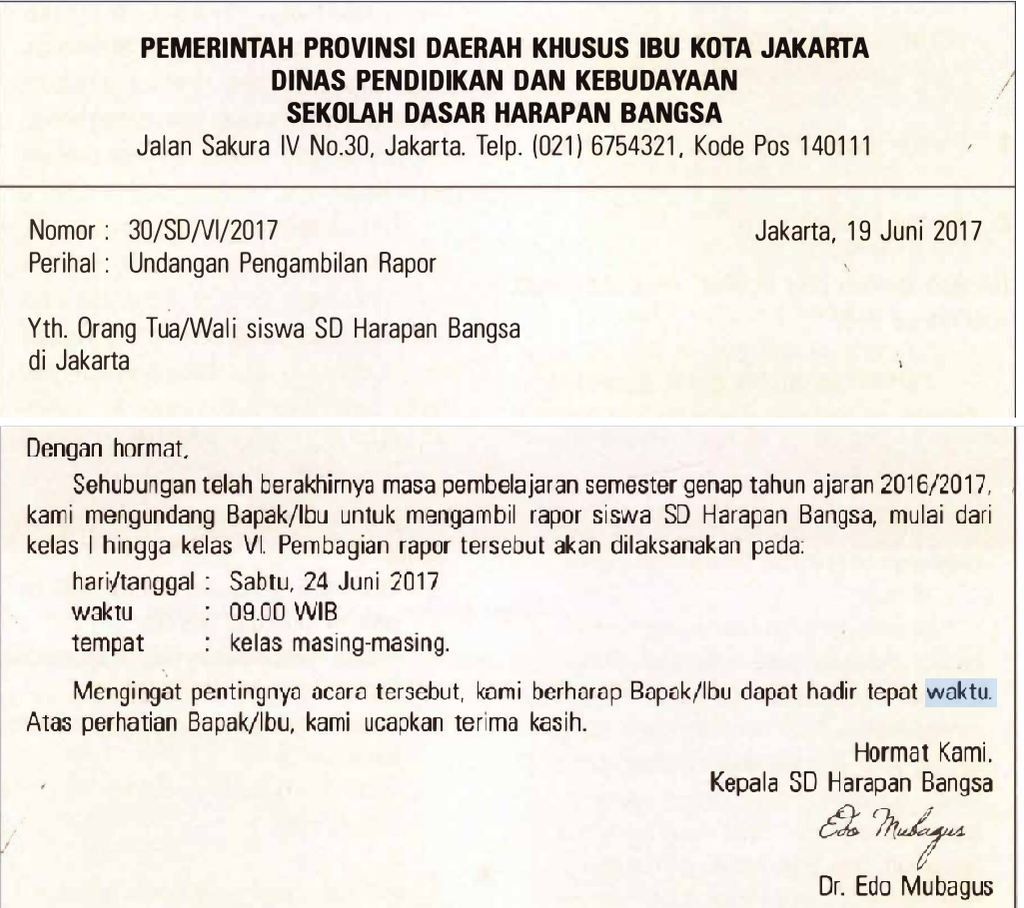 Detail Nomor Surat Untuk Undangan Nomer 48