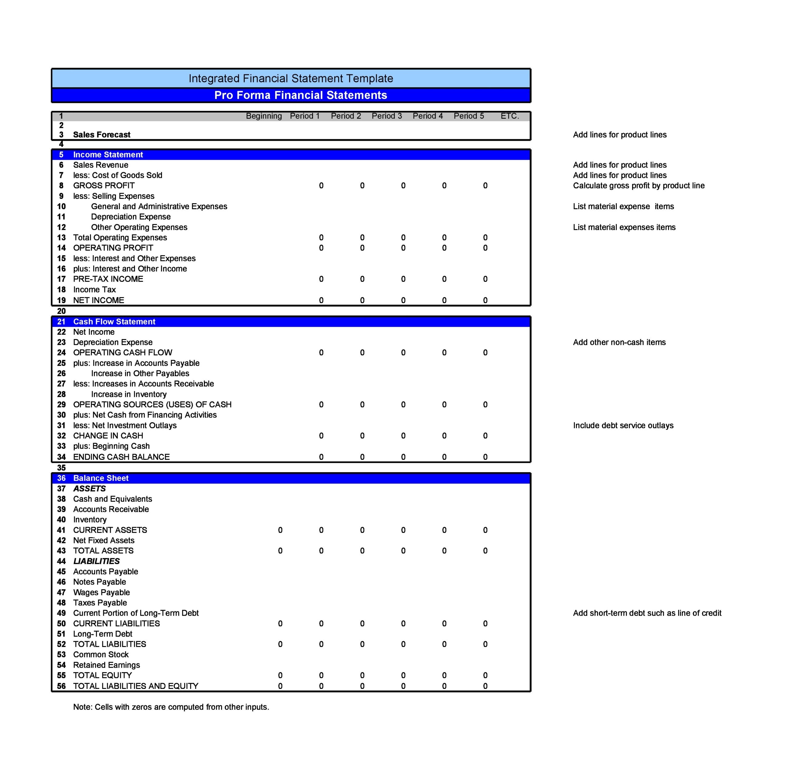 Detail Non Profit Financial Report Template Nomer 38