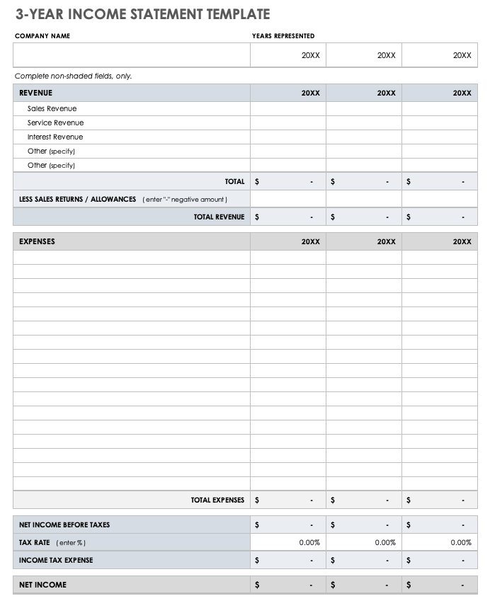 Detail Non Profit Financial Report Template Nomer 40