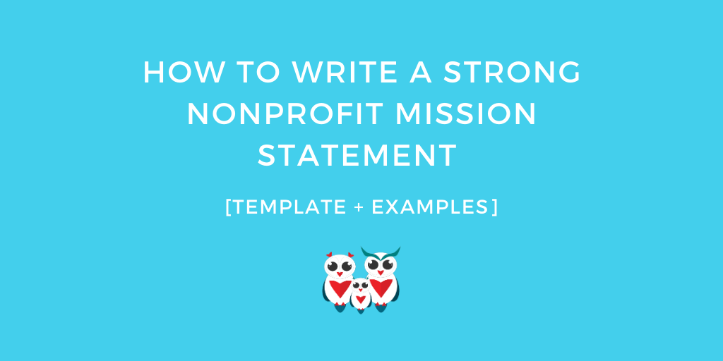 Detail Nonprofit Mission Statement Template Nomer 2