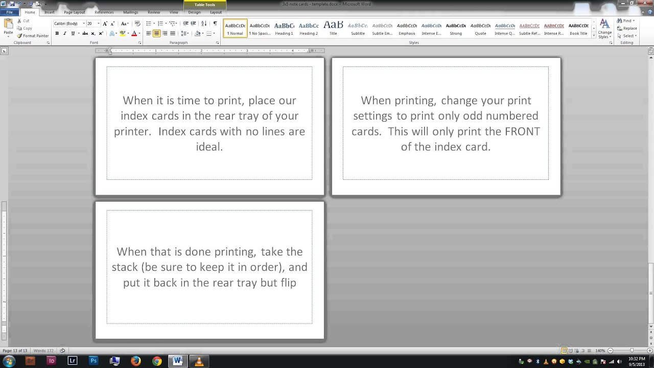 Detail Note Card Template Nomer 37