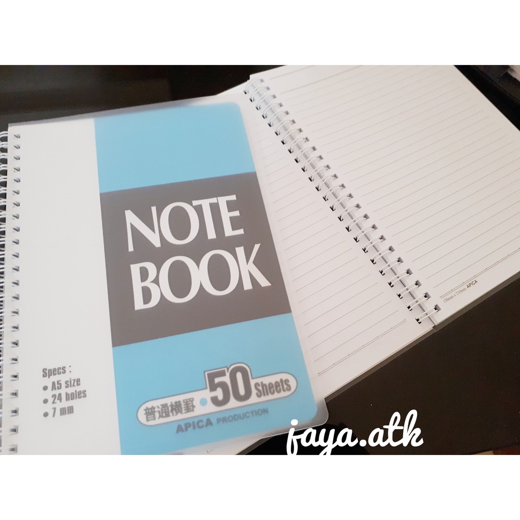 Detail Notebook Buku Catatan Nomer 26